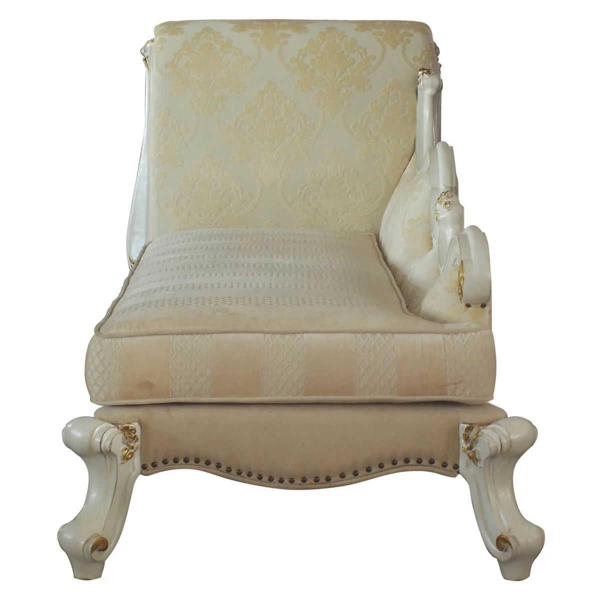 One Arm Chaise in Antique Pearl V75502