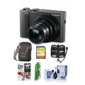 Silver Digital Point & Shoot Camera with 32GB SDHC U3 Card, Camera Case, Cleaning Kit P19386