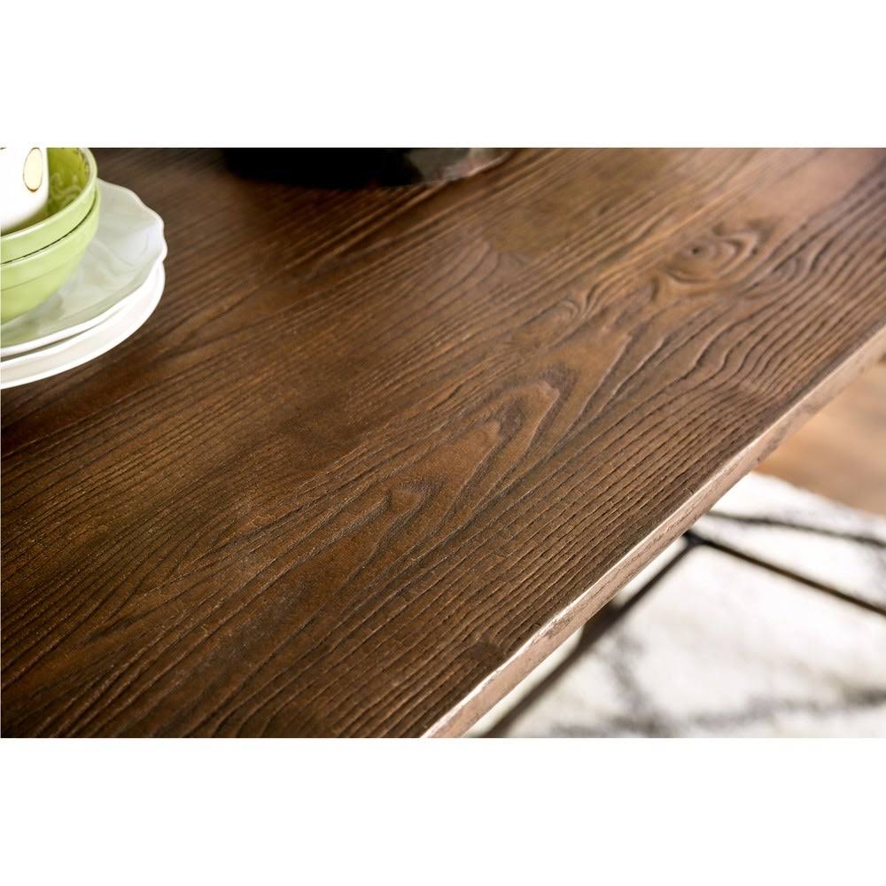 Industrial Counter Height Dining Table - Brown R175050