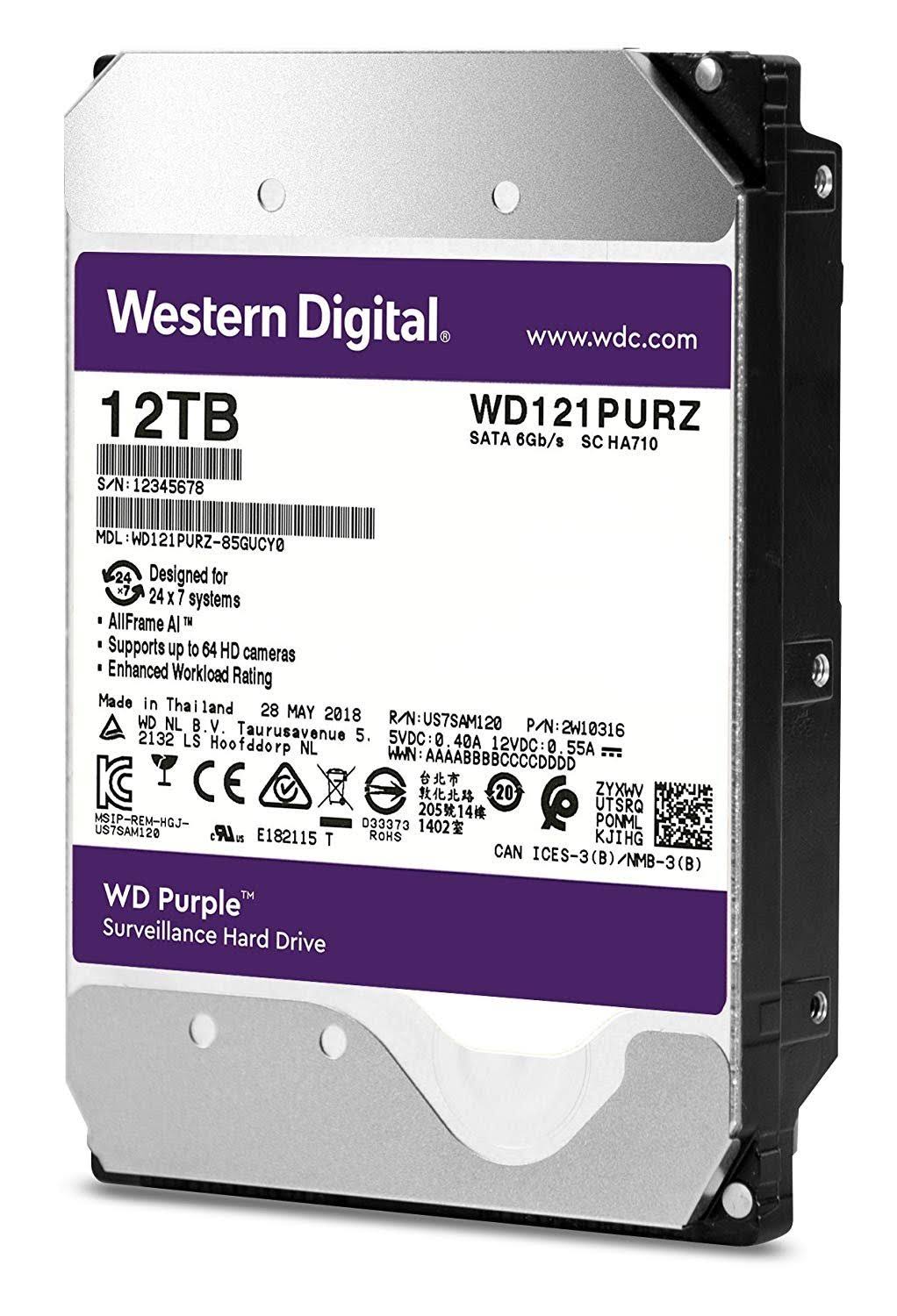 8 TB Surveillance Internal HDD SATA 6Gb/s 5,400 rpm P616623