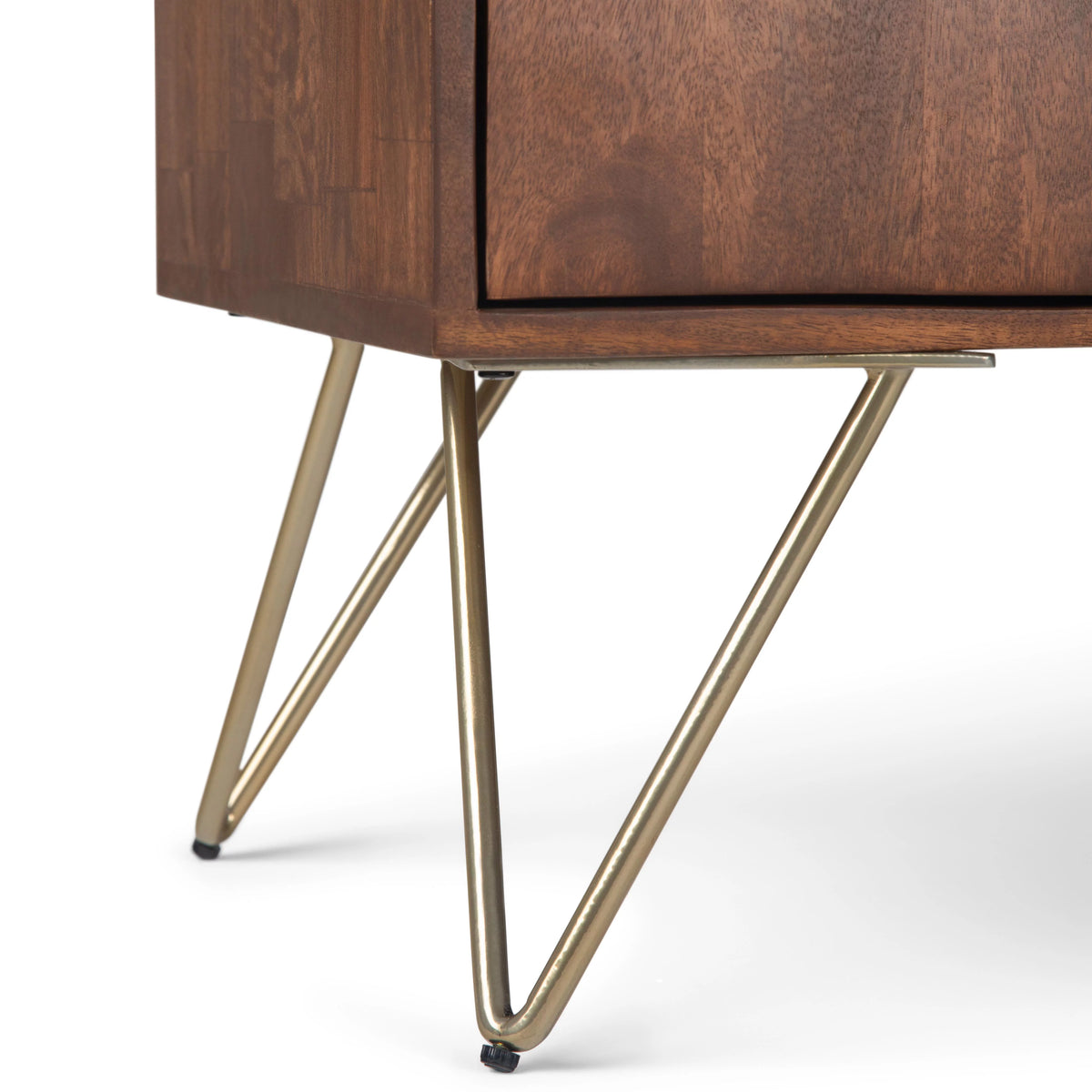 Umber Brown Stain TV Media Stand Y924