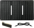 30W Foldable Solar Panel Battery Charger with USB Ports & DC Output F1435