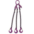 Adjustable 3 Leg Chain Sling with Sling Hooks H7429