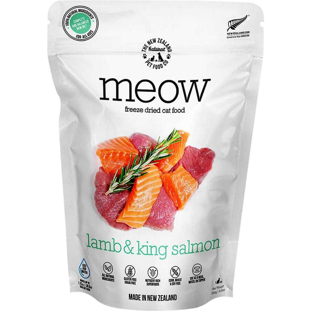 Lamb & King Salmon Freeze-Dried Cat Food O11060