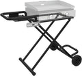 Folding Grill Cart with Side Shelf X1336