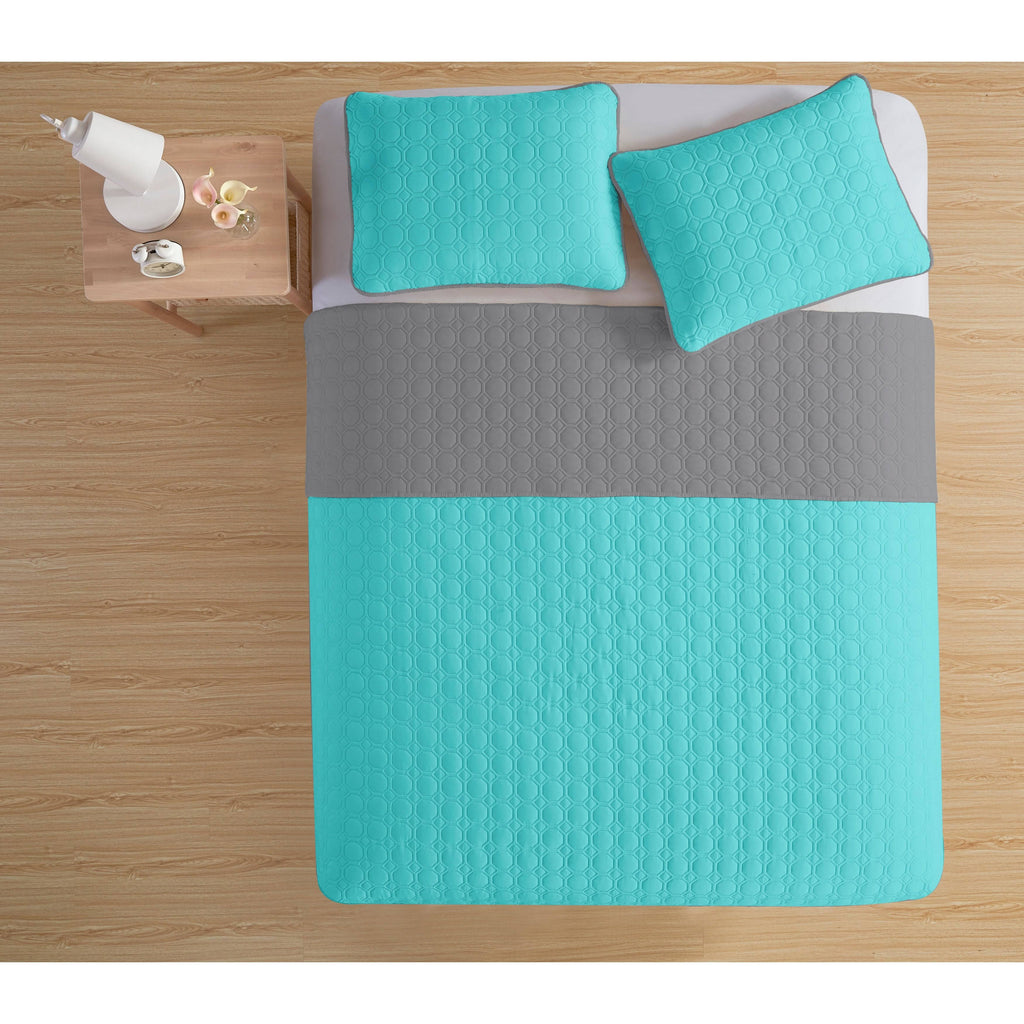 Reversible 3-Piece Quilt Set King N875184
