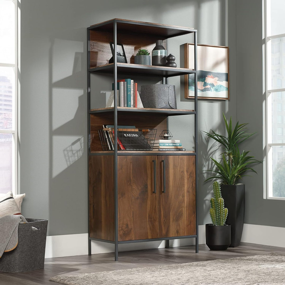 Bookcase with Doors V68118