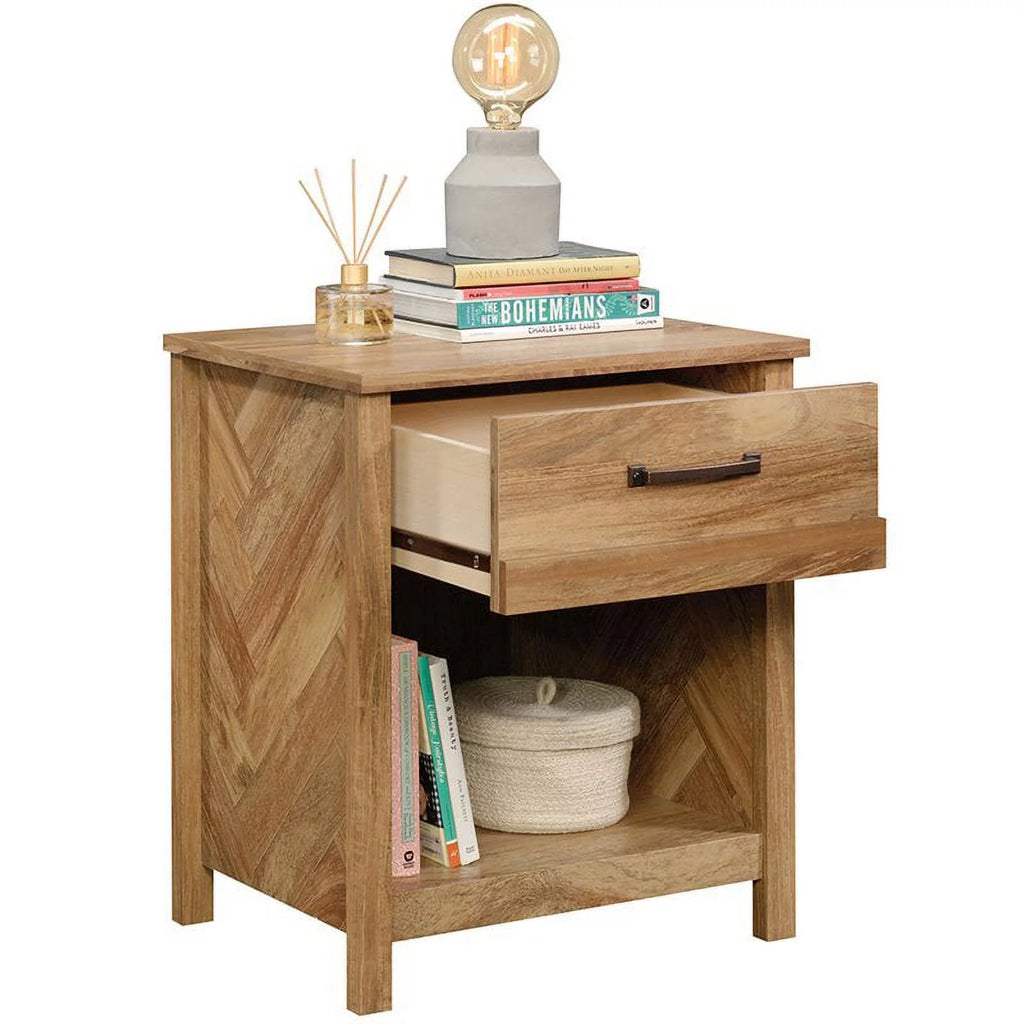 Wood Bedroom Nightstand Set of 2 N665