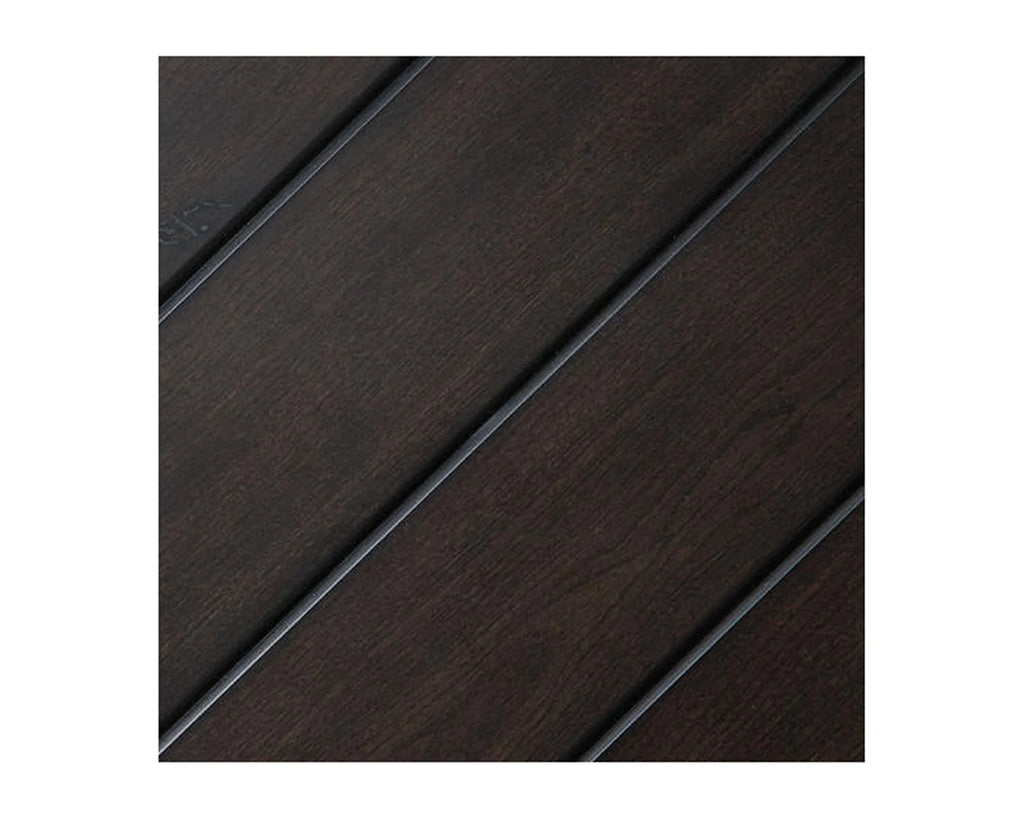 Dark Brown End Table with Lower Shelf N9842