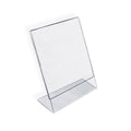 Clear L-Shaped Desktop Sign Holder (Pack of 10) C9463