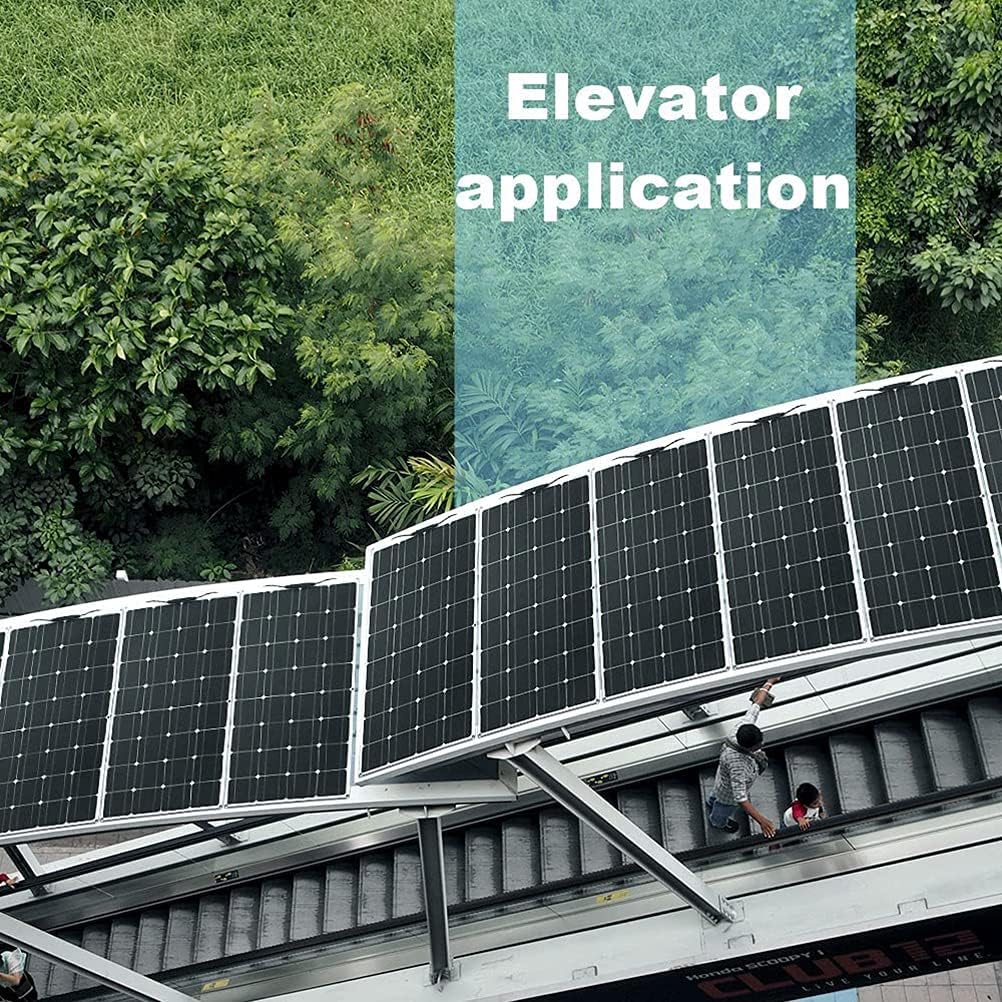 600W 2X 300W PET Flexible Mono Solar Panel with 40A Controller F84150