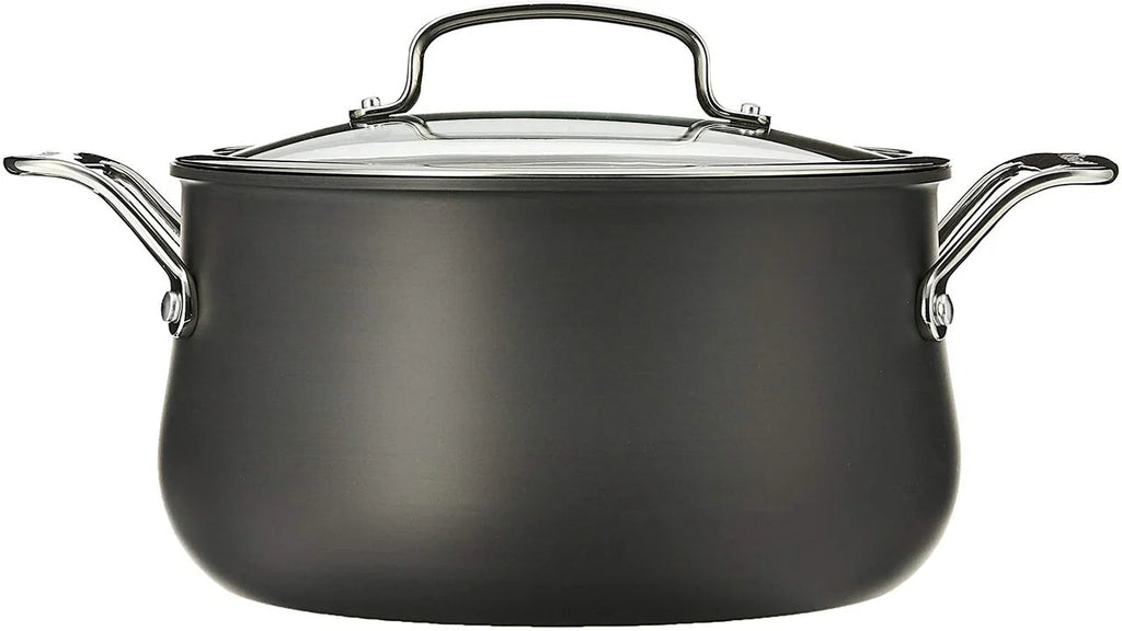 5-quart Hard Anodized Dutch Oven with Glass Cover X37389