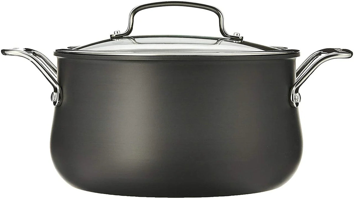 5-quart Hard Anodized Dutch Oven with Glass Cover X37389