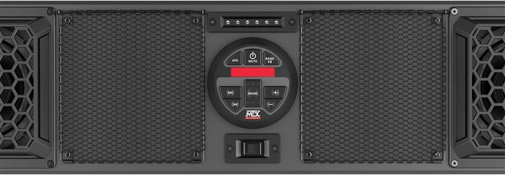 Bluetooth Overhead UTV Audio System with Four Speakers and Built-In Amplifier W529