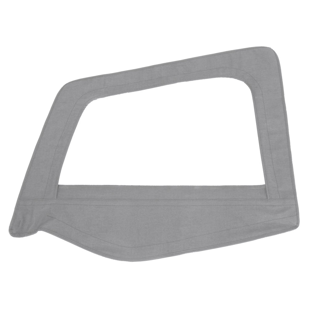 Denim Gray Soft Top Door Skin with Frame for Jeep Wrangler YJ D2418