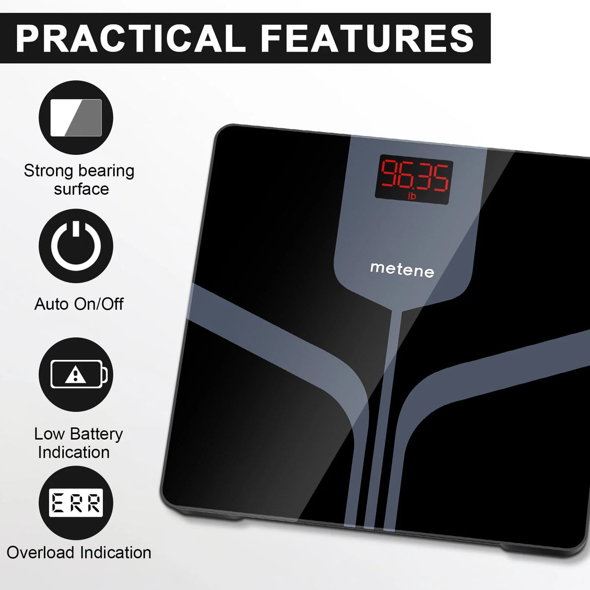 Digital Body Weight Scale up to 400 lbs A27021