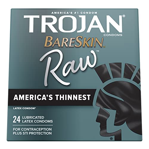 24 Count Thin Condoms with 10ct Non-Latex Lubricated Condoms N98213