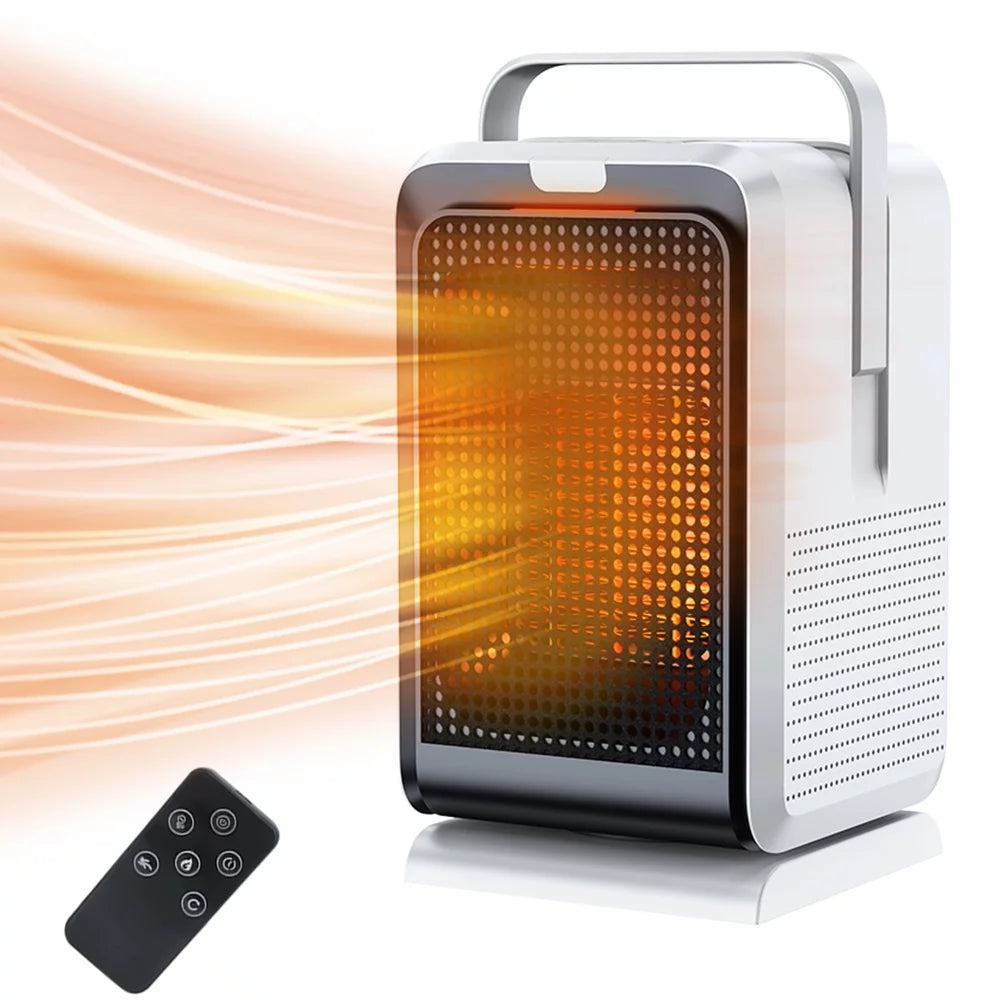 Oscillating Space Heater with Timer Remote Control Y495