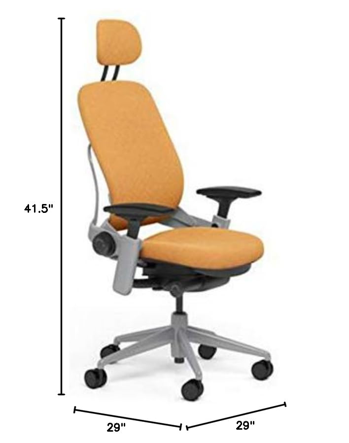 Sable Fabric Chair with Headrest I161966