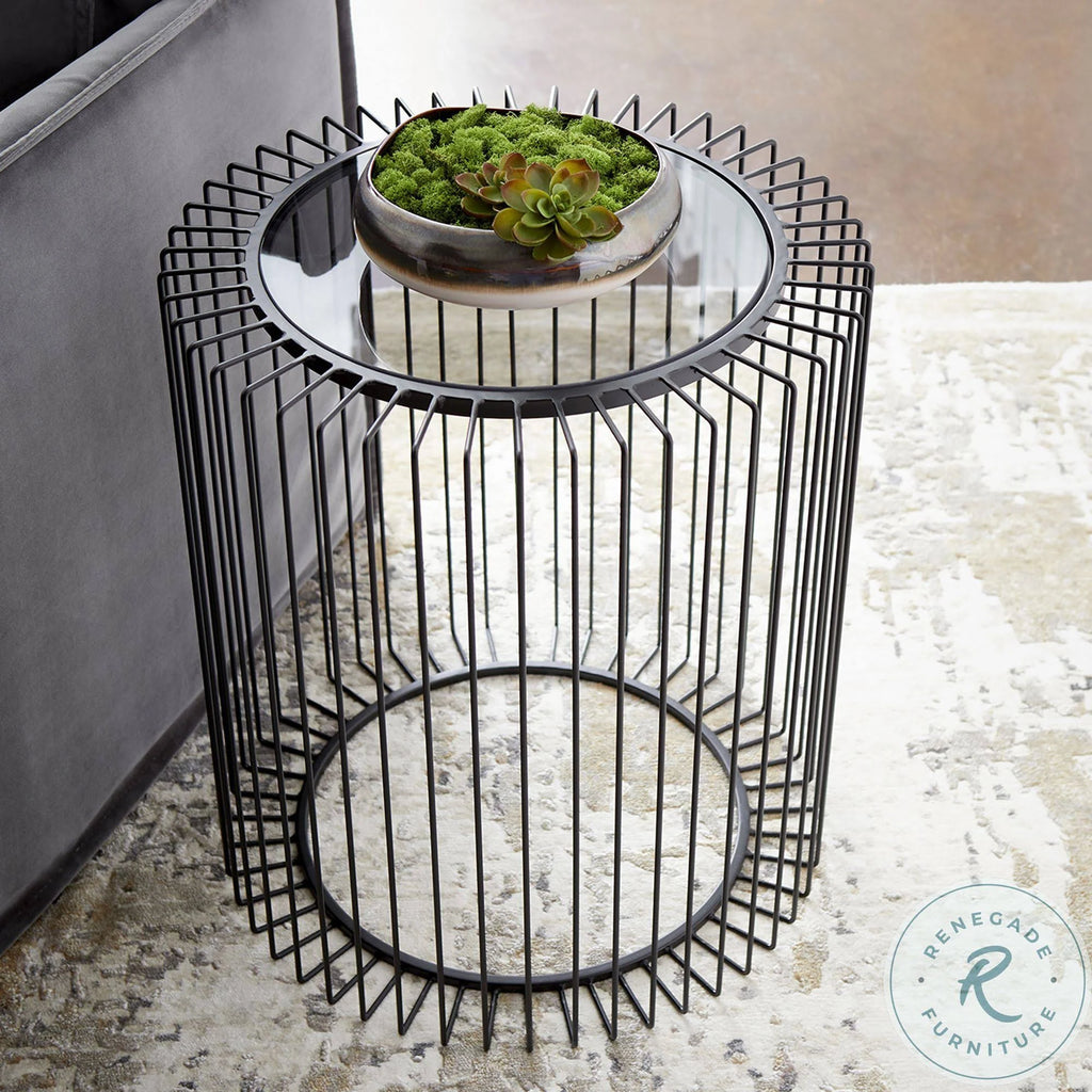 Cyan canasta Side Table U70976