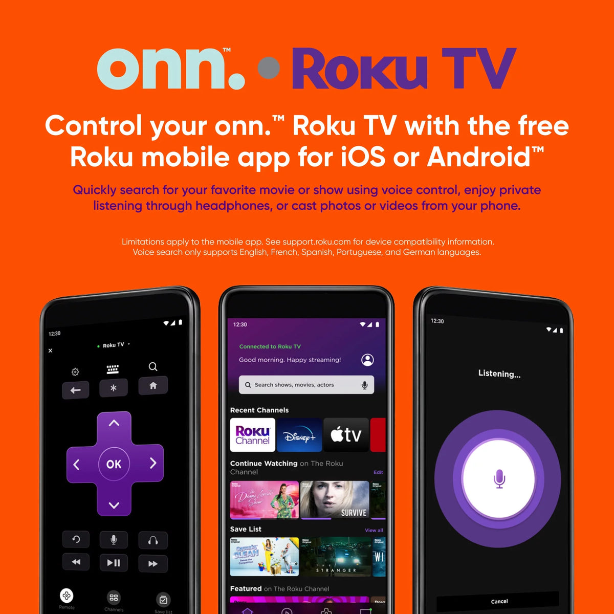 32" Class HD LED Roku Smart Television H2188
