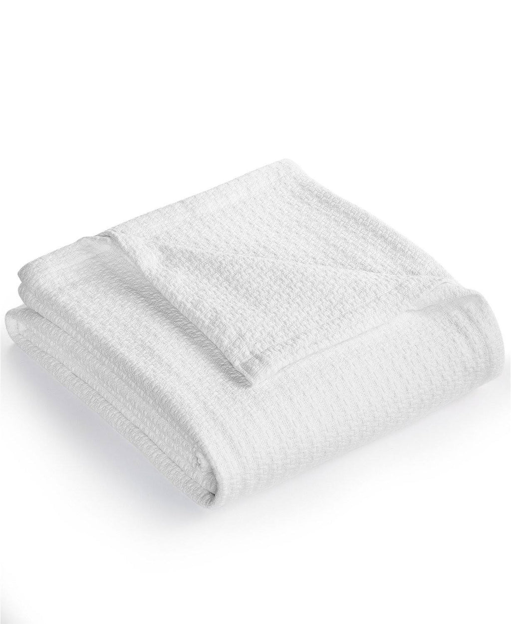 100% Cotton Full/Queen Blanket - White Z537947
