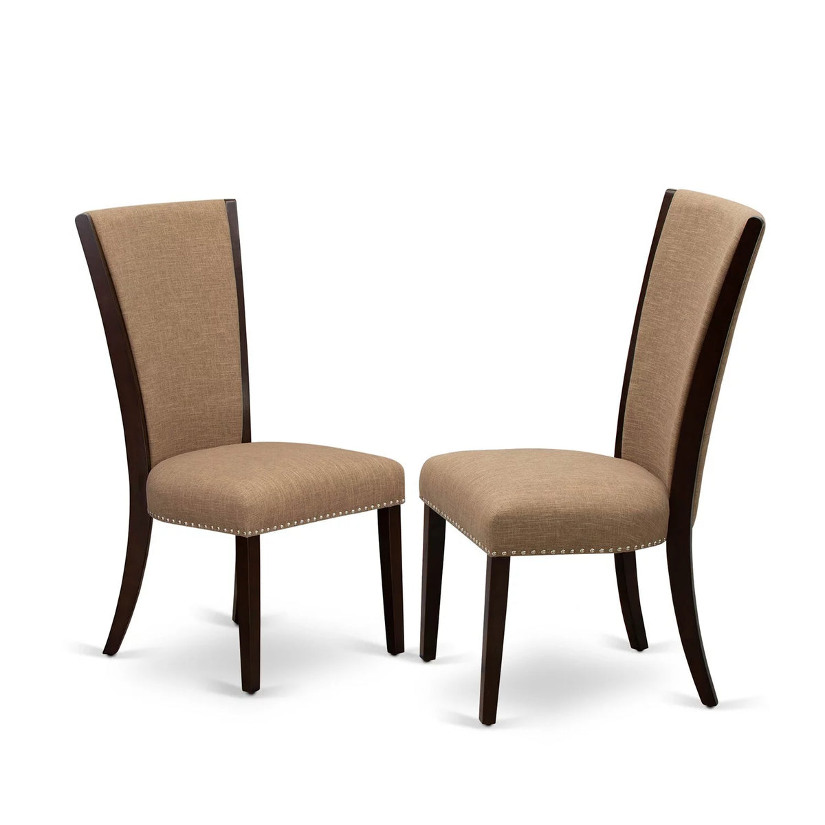 3-piece Mahogany Wood Kitchen Table and Chair Set G56910