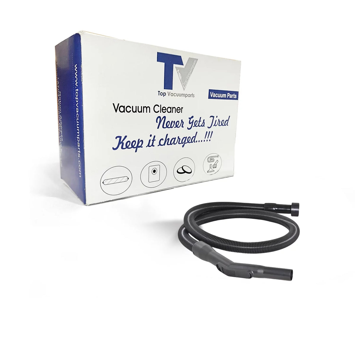 Wet/Dry Vacuum Cleaner Hose with Clip & Hose End J179365