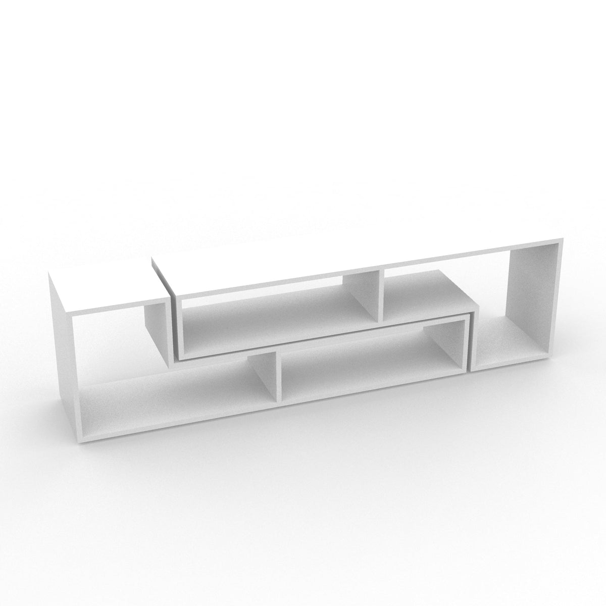 L Shape TV Console Table Set of 2 J921113