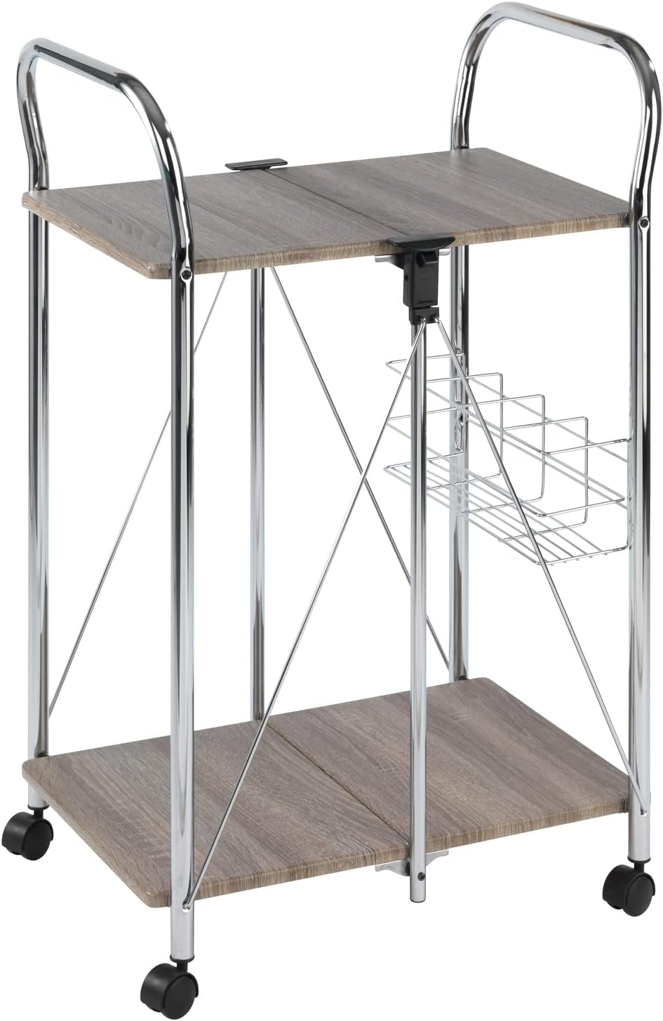 3 Tier Rolling Metal Cart Q64284