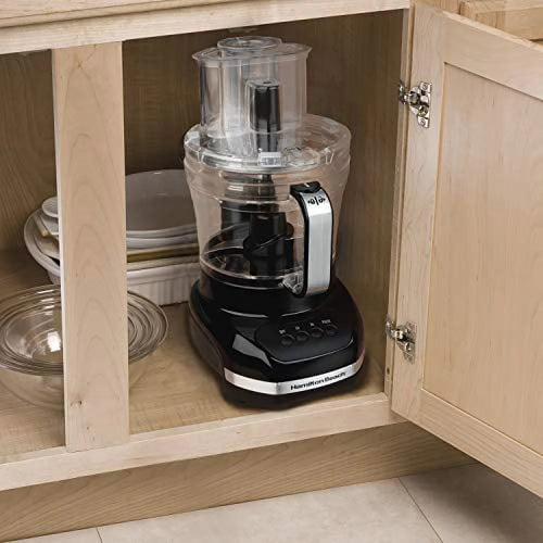 12-Cup Food Processor & Vegetable Chopper with Mini Bowl, Black K9132