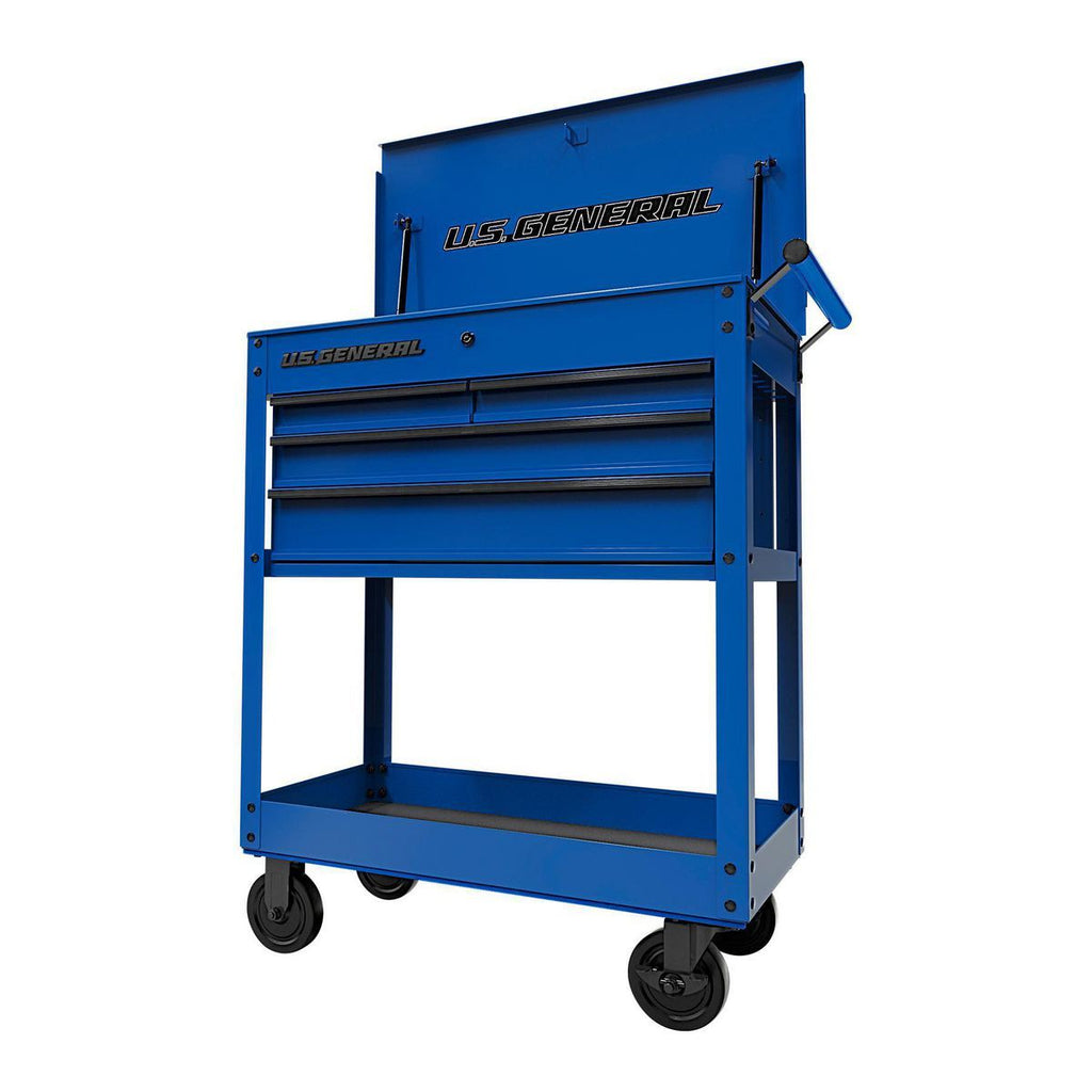 30 in. 4-Drawer Tech Cart, Red Z9731