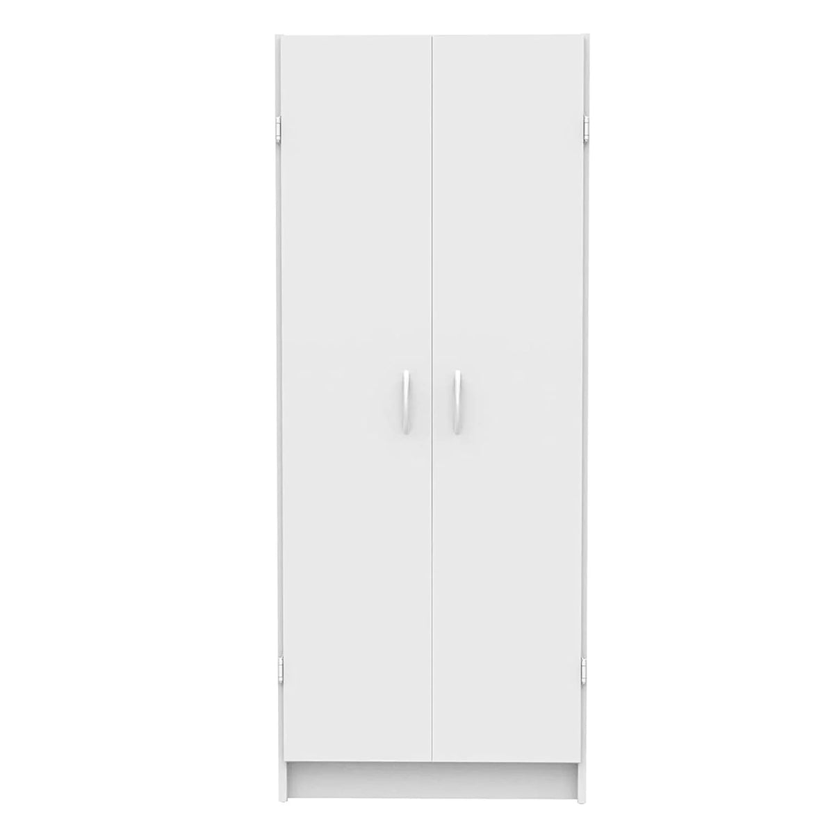 White 2 Door Pantry Cabinet with Adjustable Shelves F8131