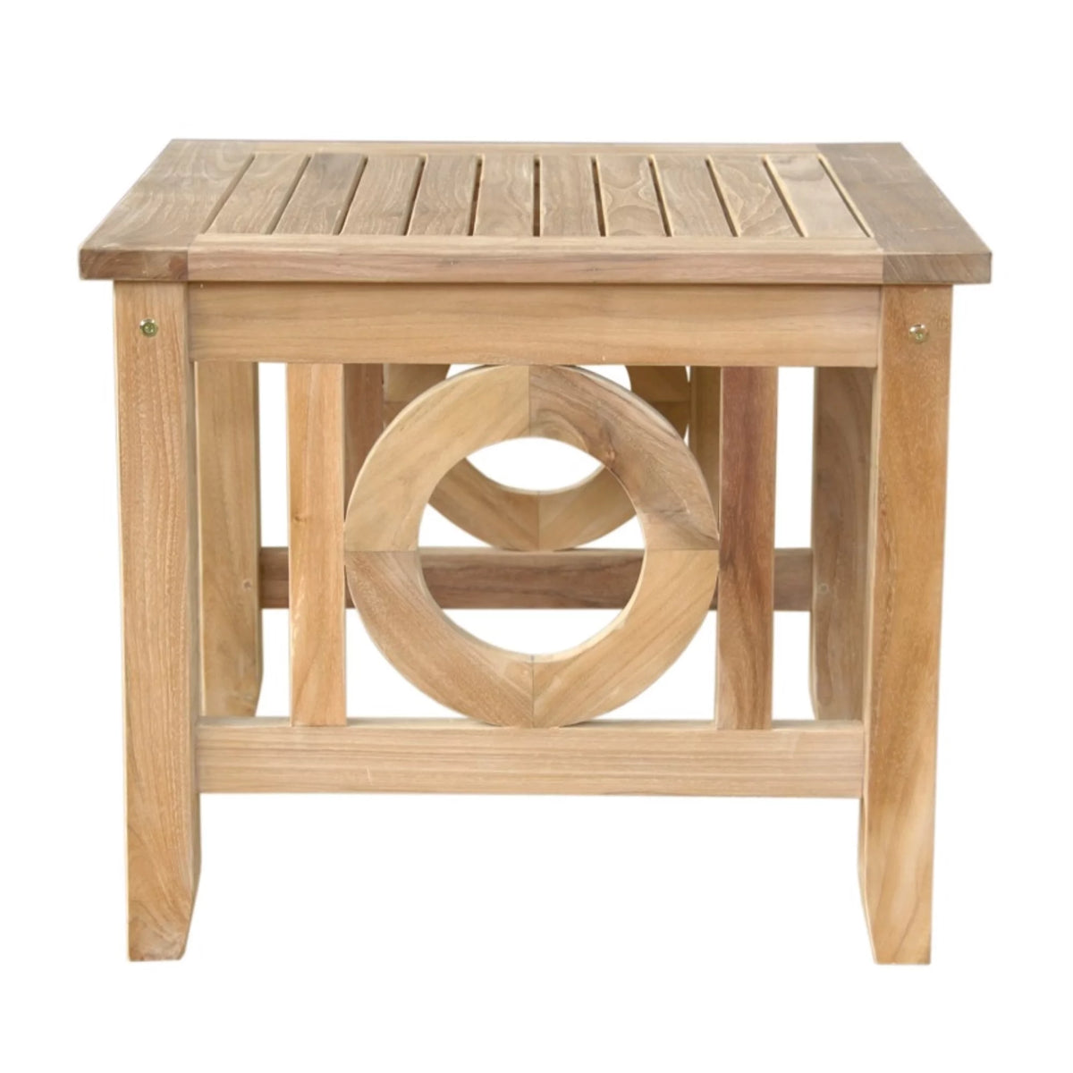 Teak Square Side Table N20930