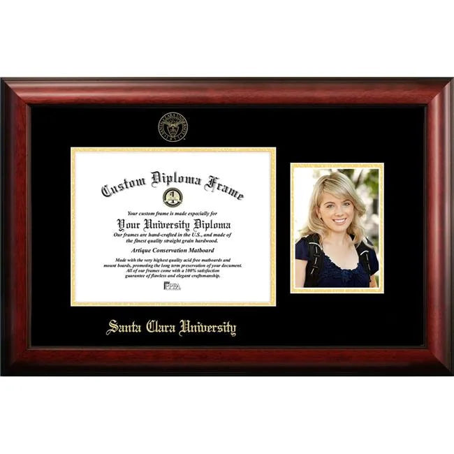 8 x 10 in. Gold Embossed Diploma Frame with 5 x 7 in. Portrait E464
