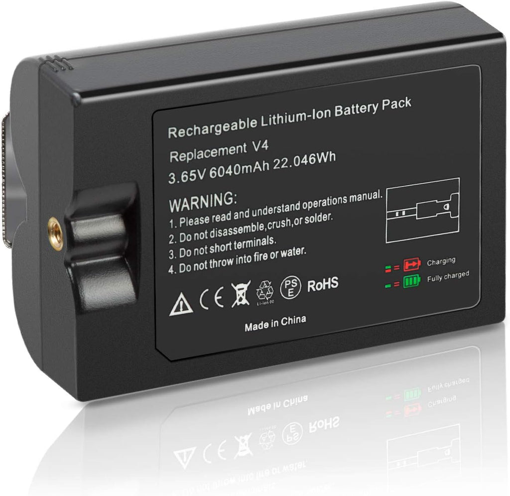 3-Pack Lithium-ion Batteries 6040mAh with Easy Release Design P8727