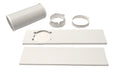 White Window Air Conditioner Exhaust Kit R802
