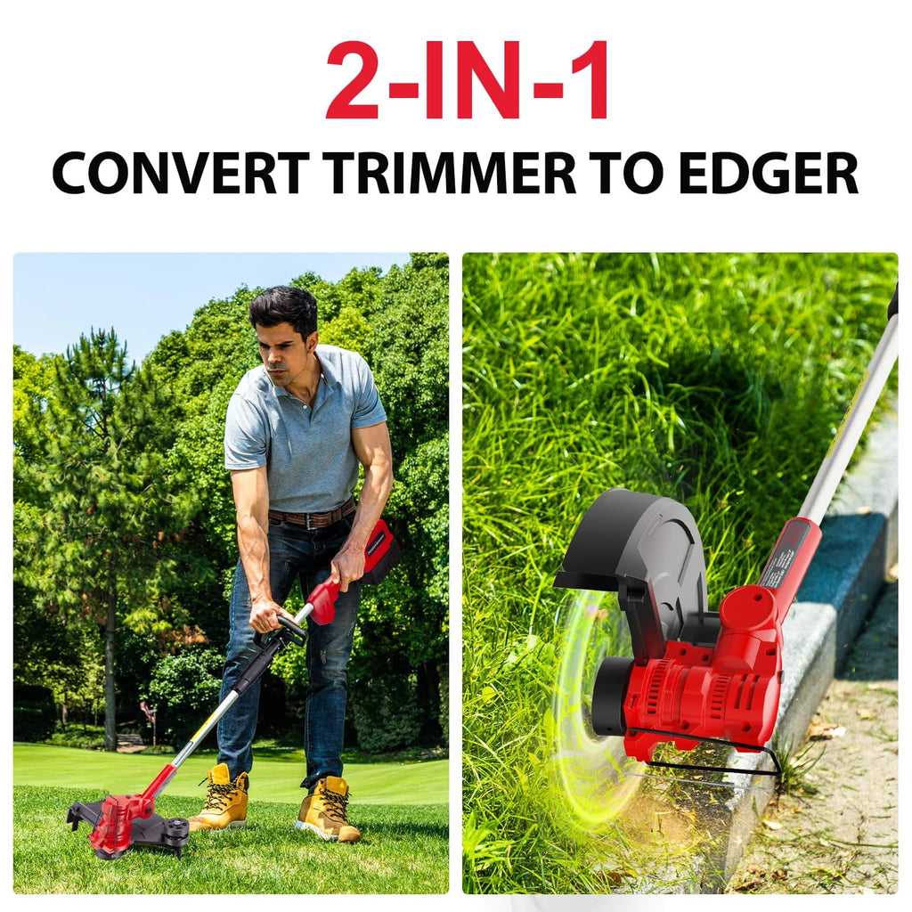 40V 4.0Ah Cordless String Trimmer/Edger and Blower Combo Kit A916257