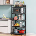 5-Tier Bakers Rack with Storage, Black M23283