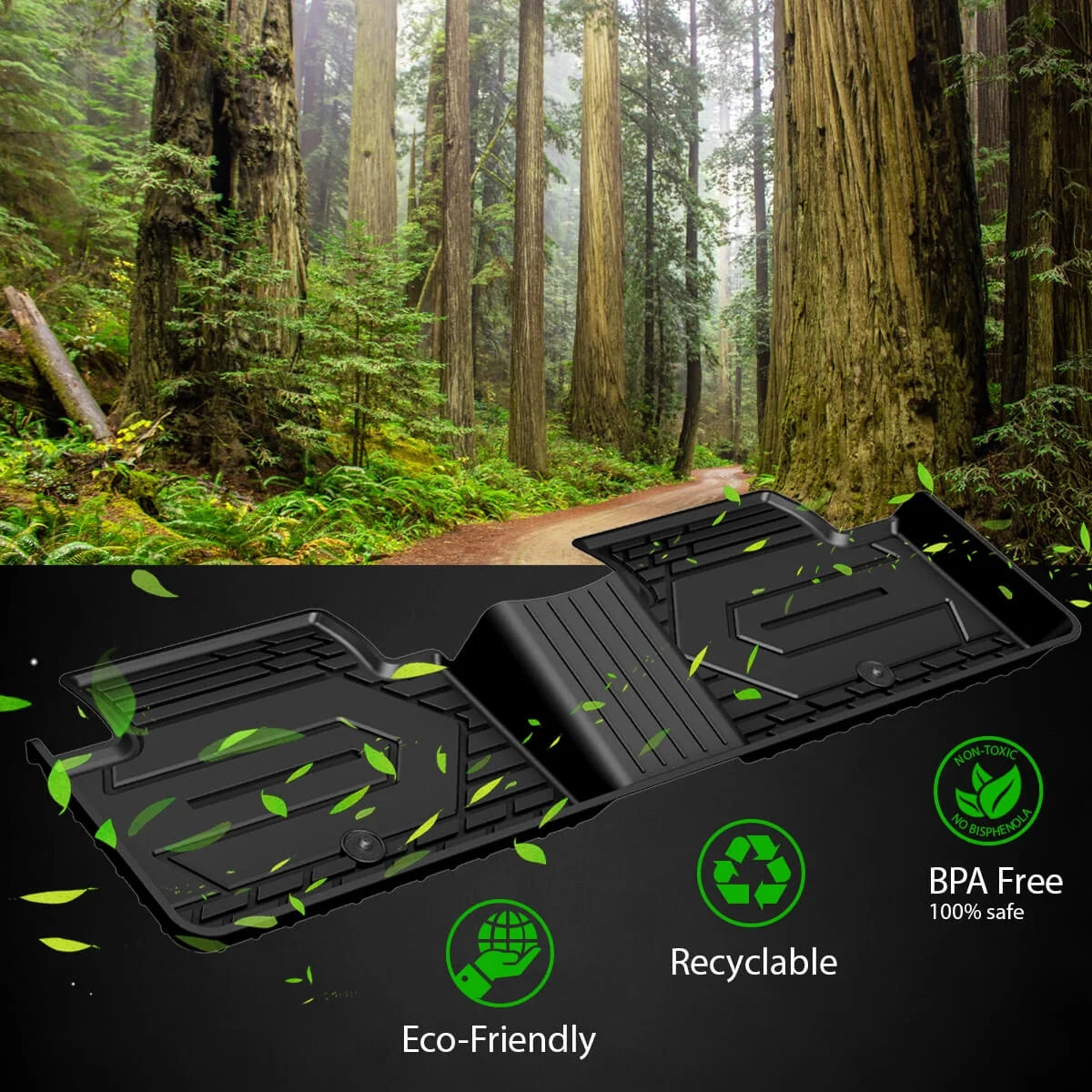 TPE Floor Liners Set for Jeep Renegade I955134
