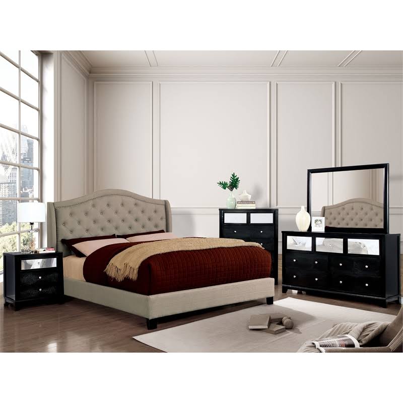 Tufted Full Bed I7873