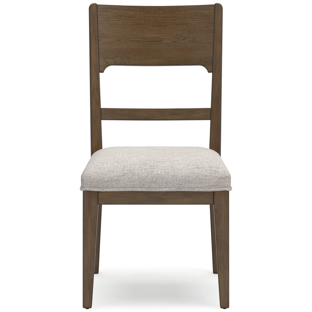 Brown & Tan Traditional Dining Chair Set of 2 K13926