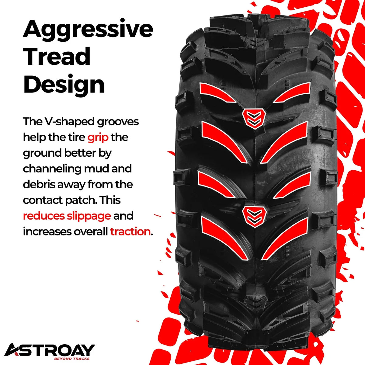 12 Astroay Maxx Plus Utility ATV/UTV Tire H27512