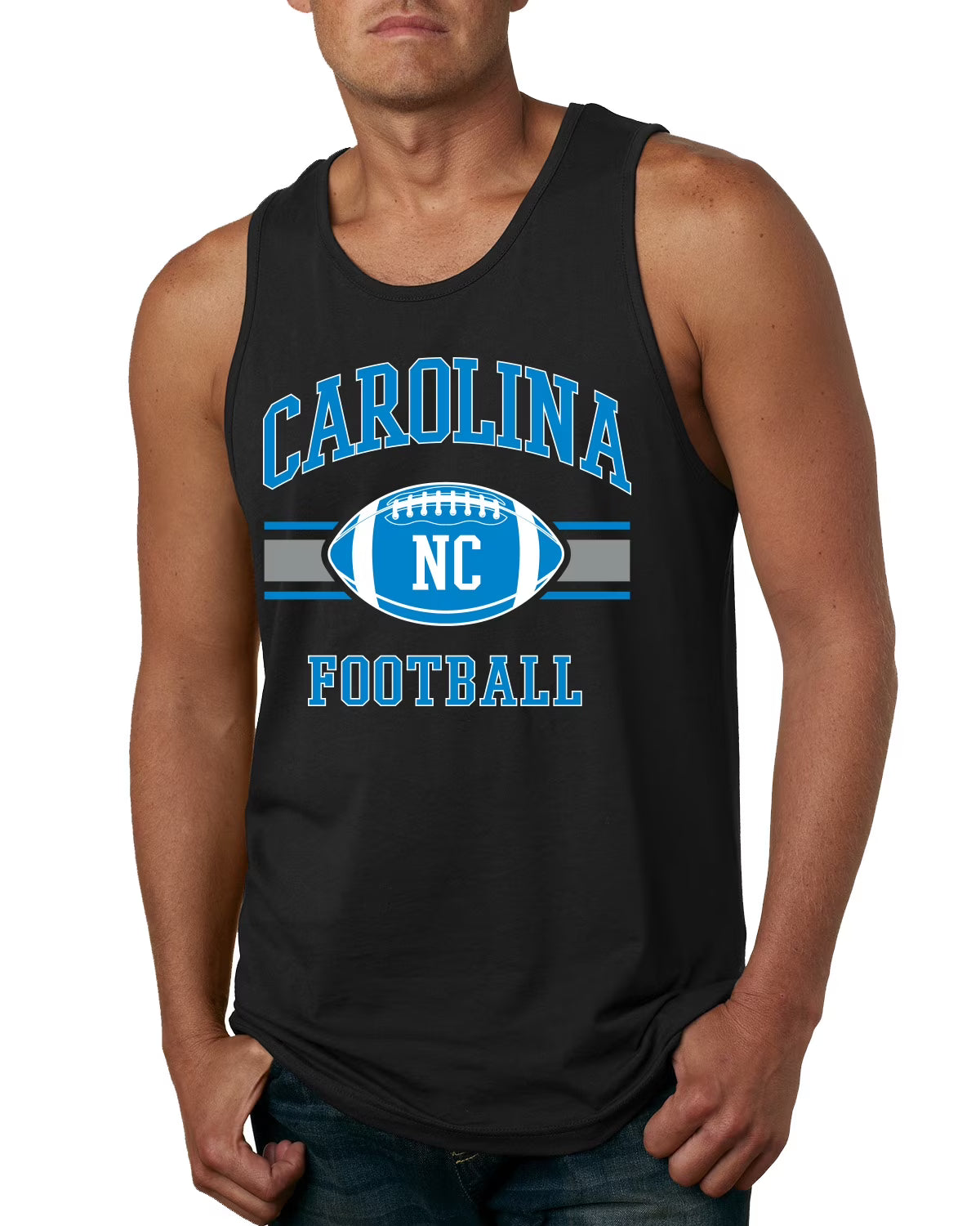 Black Graphic Tank Top Z29191