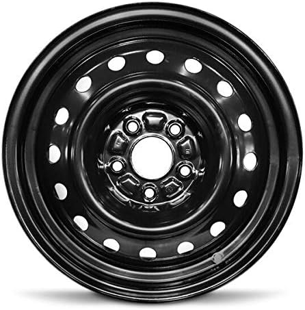 16 inch 5 Lug Black Steel Wheel V714