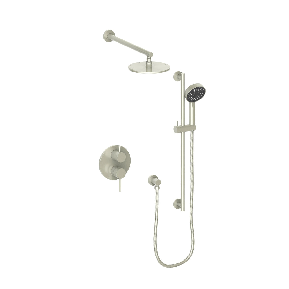 Brushed Nickel Shower System Q5947
