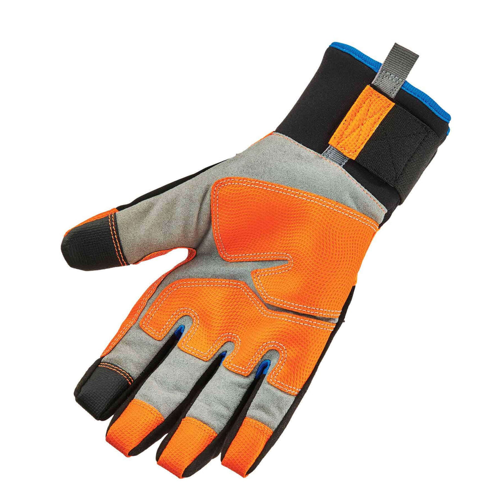 Orange Thermal Waterproof Utility Gloves T5983