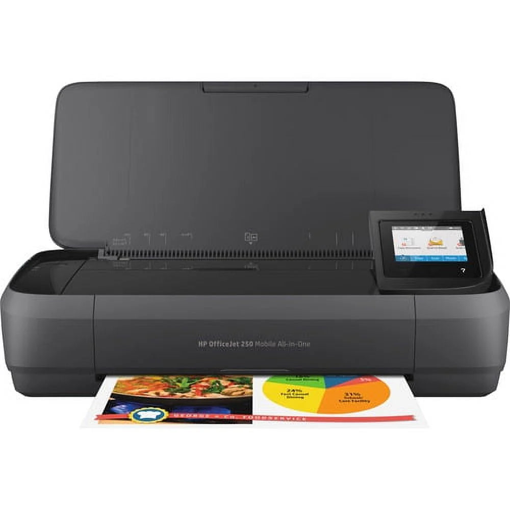 Restored HP OfficeJet 250 Mobile All-in-One InkJet Printer I769004