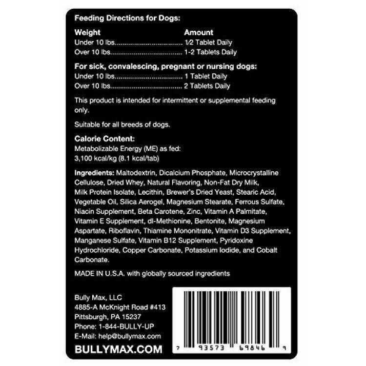 Canine Supplement L409