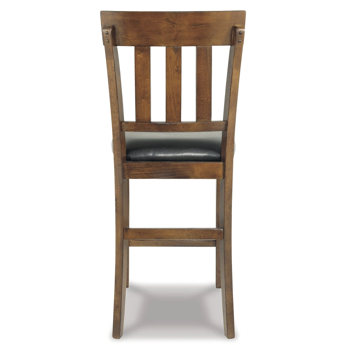 Set of 2 Counter Height Faux Leather Seat Barstool P1176